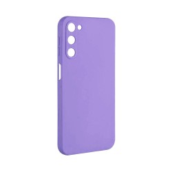 Capa de Silicone com Moldura de Câmera para Samsung Galaxy S23 Plus Roxo Capa de Silicone com Moldura de Câmera para Samsung Galaxy S23 Plus Roxo